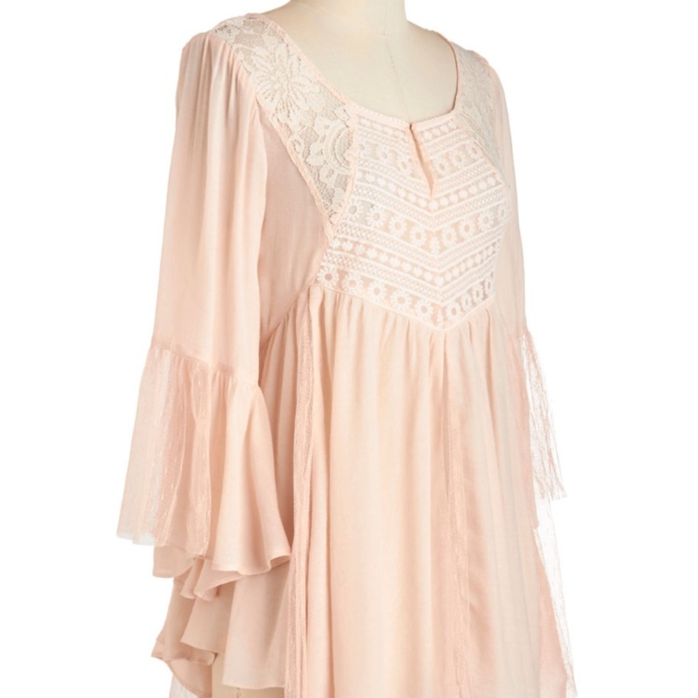 Anthropologie RYU Boho Top Size Large